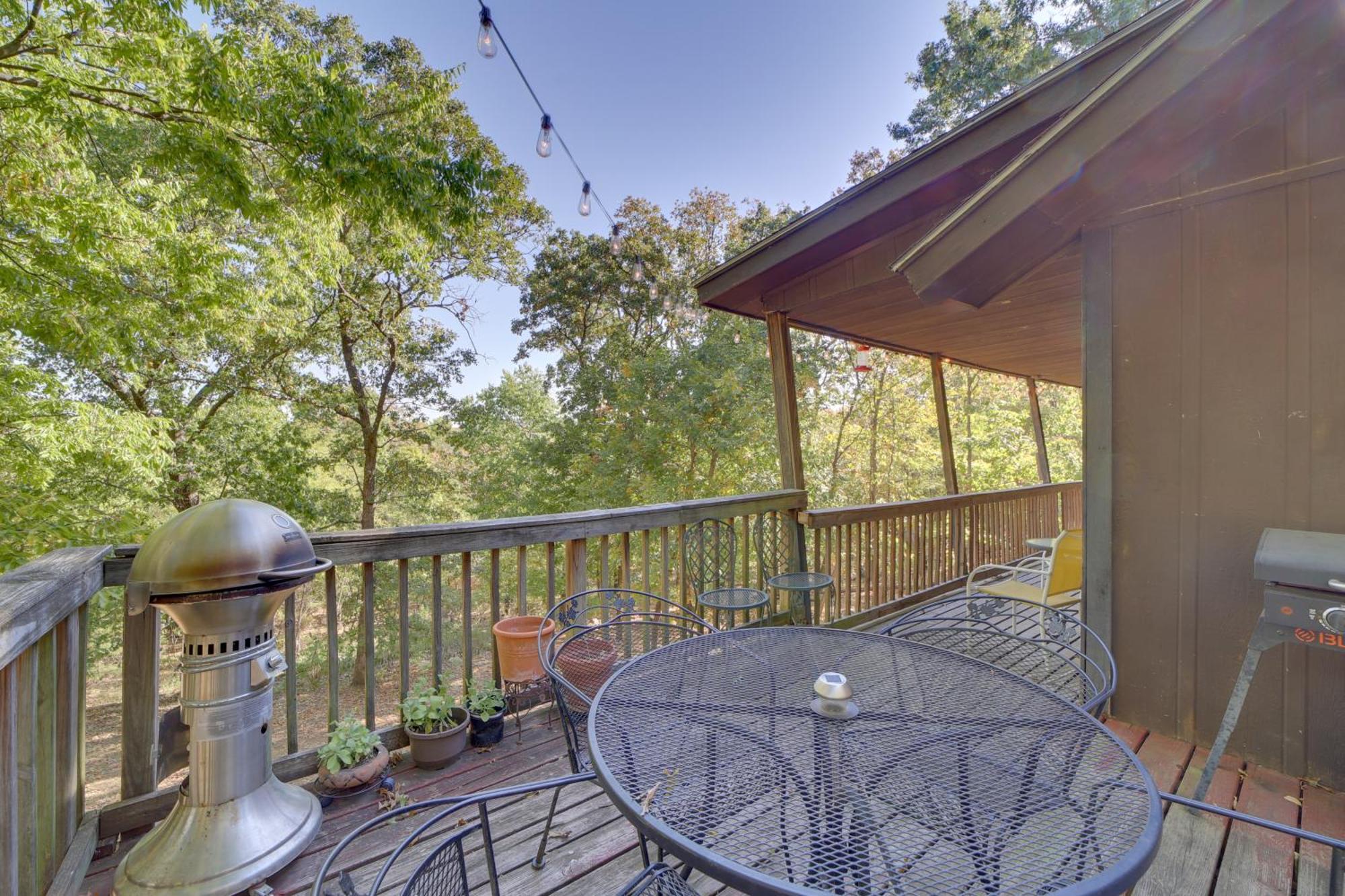 Secluded Vian Retreat Close To Tenkiller Lake 外观 照片